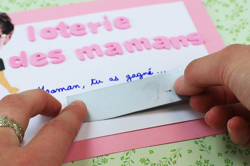 Lottery Ticket for Mother's Day