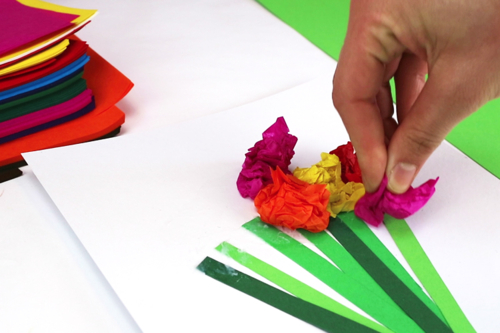 Tarjeta ramo de flores