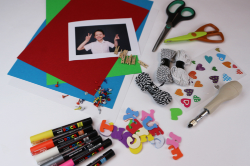 Tarjeta corbatas día del padre