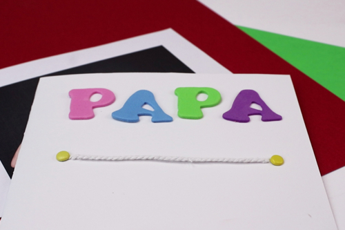 Tarjeta corbatas día del padre