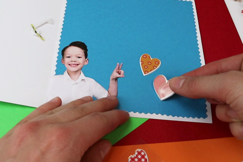 Tarjeta corbatas día del padre