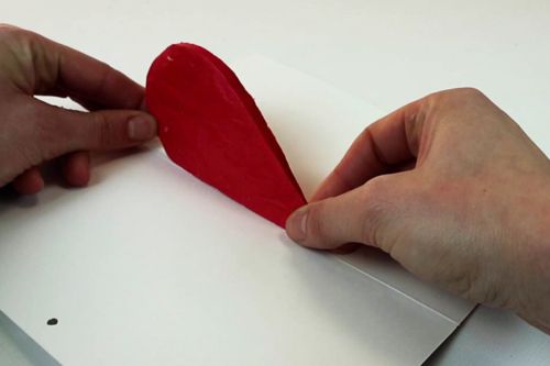 Tarjeta Pop Up Corazón 3D