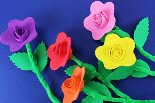 ¡Un ramo de flores para Mamá!