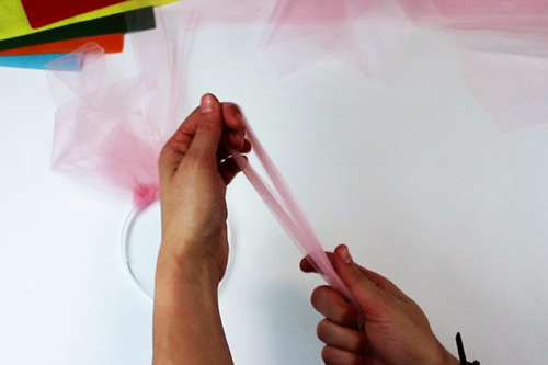 Troll Hair with a Headband