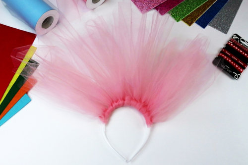 Troll Hair with a Headband