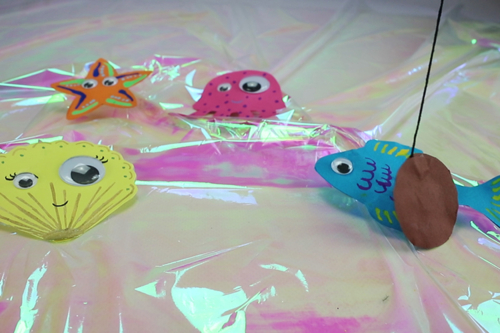 Juego de pesca a la línea