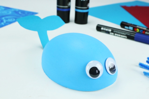 Cuadro 3D: Ballena y barco pirata