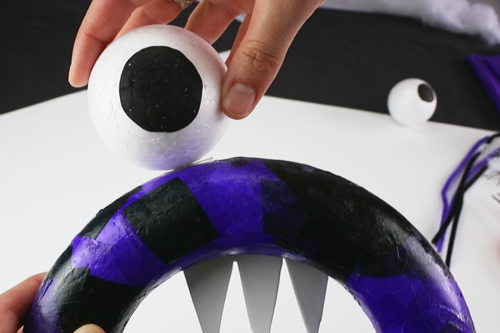 Corona Monstruo de Halloween