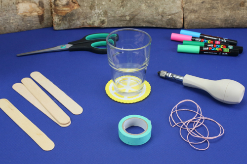Pulseras con palitos de helado