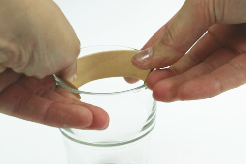 Pulseras con palitos de helado