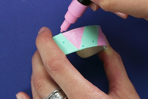 Pulseras con palitos de helado