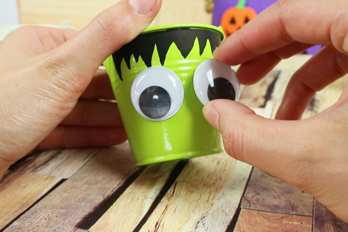 Mini candy buckets for Halloween