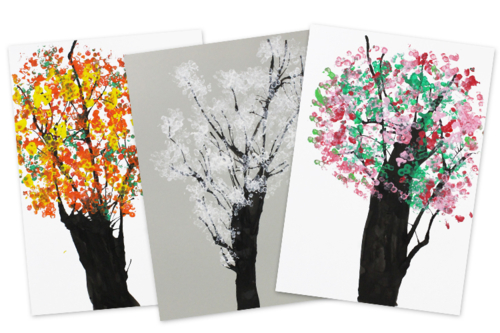 Trees of the 4 Seasons