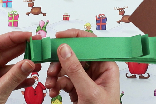 3D Christmas Tree with Paper Strips