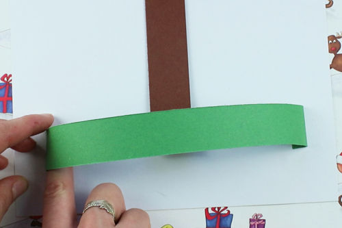 3D Christmas Tree with Paper Strips