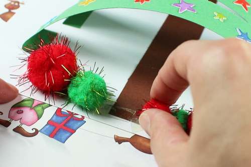 3D Christmas Tree with Paper Strips