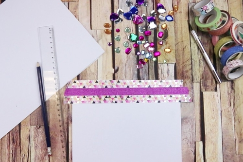 Masking Tape Bracelet