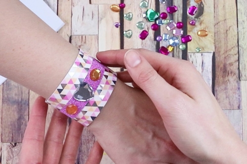 Masking Tape Bracelet