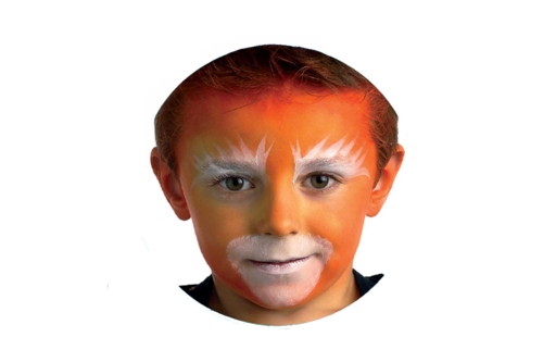 Paso 2: Agregar las áreas blancas con el pincel - 