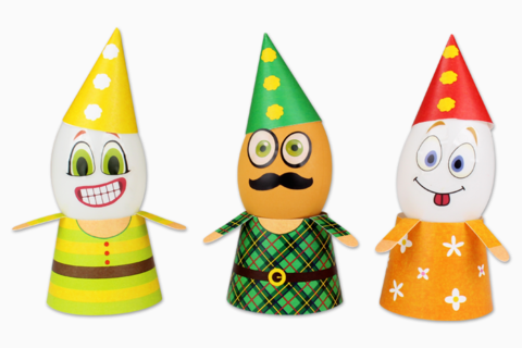 Dress Up Easter Eggs