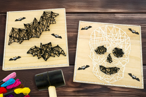 Halloween String Art
