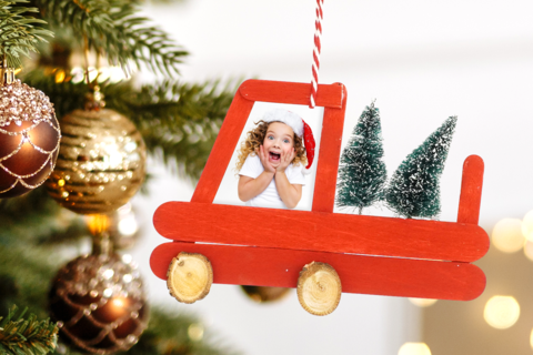 Christmas Truck - Tree Decoration