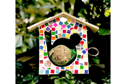 Comedero de mosaicos