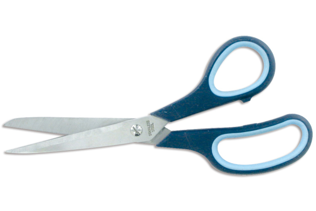 Ergonomic Large Scissors - 22 cm - 0 - Scissors - 10doigts.com - Ciseaux scolaires et créatifs : enfant, gaucher, couture et ciseaux cranteurs - 10doigts.fr