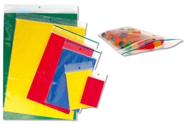Transparent Bags with Zip Closure - 100 Pieces - 0 - Transparent Plastic - 10doigts.com - Plastique Transparent - 10doigts.fr