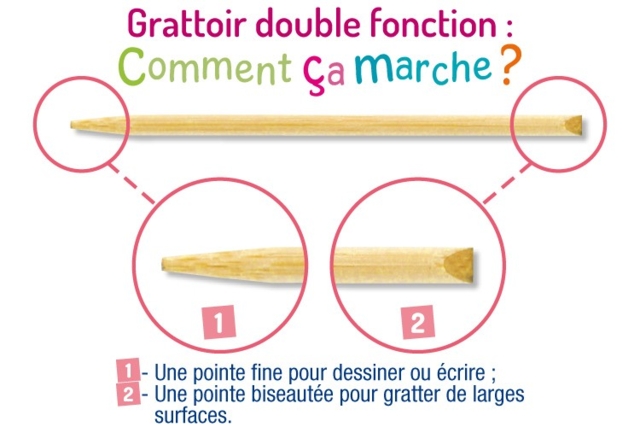 Scratch-off Keychains - 2 Pieces - 2 - Keychains - 10doigts.com - Porte-clés - 10doigts.fr