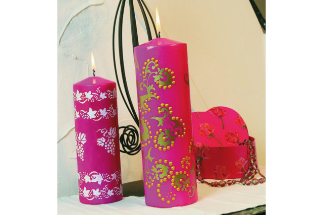 Wax Pens for Candles - 4 - Christmas-themed Paints - 10doigts.com - Peintures aux tons de noël - 10doigts.fr