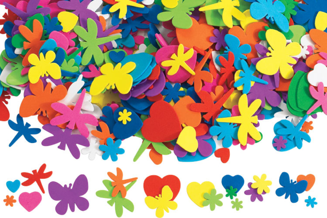 Spring Patterns Soft Rubber - 500 Pieces - 0 - Spring - Summer Theme - 10doigts.com - Thème Printemps - Eté - 10doigts.fr