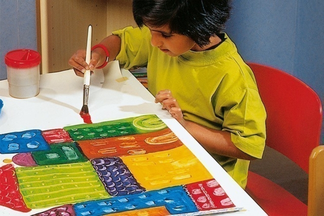 10doigts Ultra-Washable Gouache, 1 Litre - 5 - Gouache Paint 10doigts - 10doigts.com - Peinture gouache 10doigts : la qualité professionnelle pour les enfants - 10doigts.fr