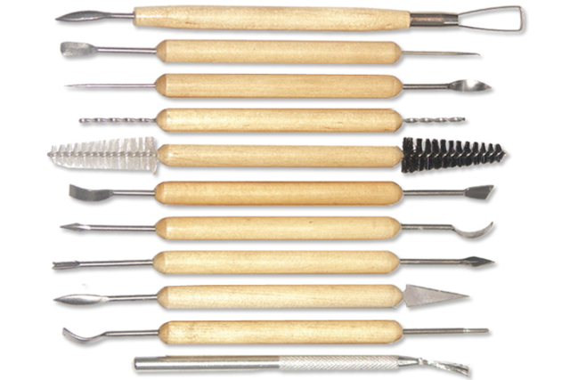 Fine Modeling Tools - 11 Pieces - 0 - Modeling Tools - 10doigts.com - Outils de Modelage - 10doigts.fr