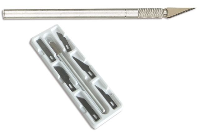 Precision Cutter + 6 Blades - 0 - Cutters, Trimmers - 10doigts.com - Cutters, massicot - 10doigts.fr