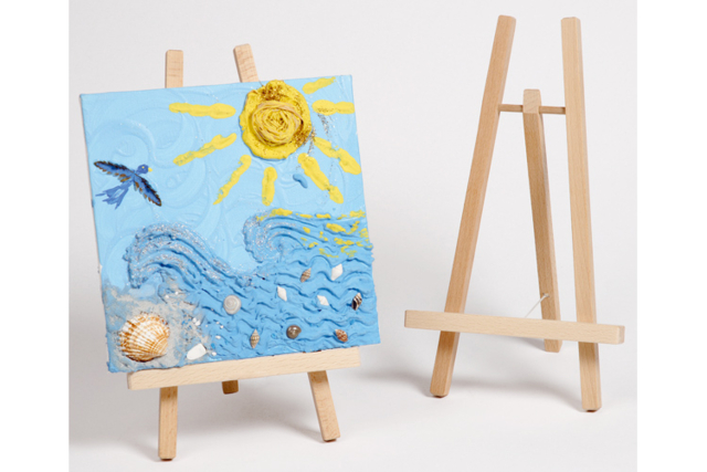 Lienzo Cuadrado - 100 % algodón - Grosor: 1,8 cm - Châssis et Cartons toilés - 10doigts.fr