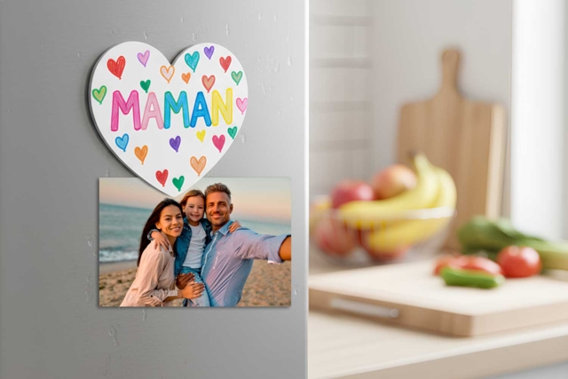 4 mini lienzos magnéticos - Aimants et magnets créatifs pour loisirs créatifs - 10doigts.fr
