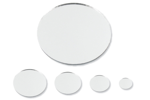 Round Adhesive Mirrors - 8 Pieces - 1 - Adhesive Mirrors - 10doigts.com - Miroirs à coller - 10doigts.fr