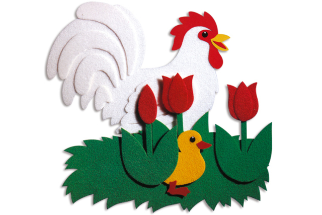 Crea en goma eva, terciopelo, goma blanda o fieltro - Feuilles de feutrine - 10doigts.fr