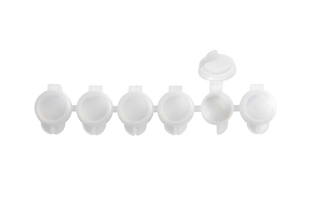 6 godets para pintura - Palettes & accessoires - 10doigts.fr