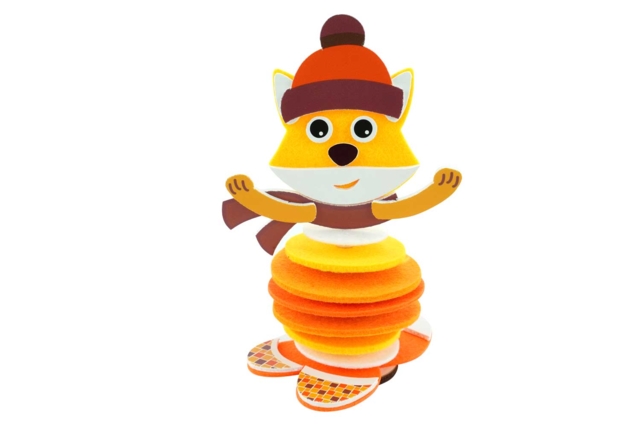 Felt Foxes to Assemble - 6 Pieces - 3 - Creative Autumn Kits - 10doigts.com - Kits créatifs d'automne : des activités clé en main pour les enfants - 10doigts.fr