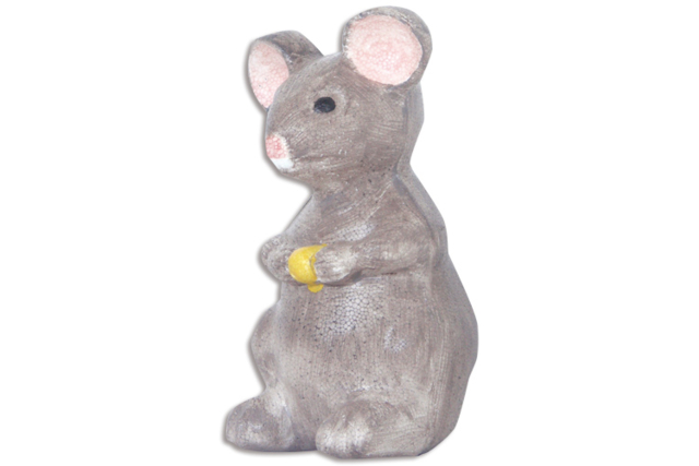 Styrofoam Mouse 14 x 7 cm - 5 - Styrofoam Animals - 10doigts.com - Animaux en polystyrène - 10doigts.fr
