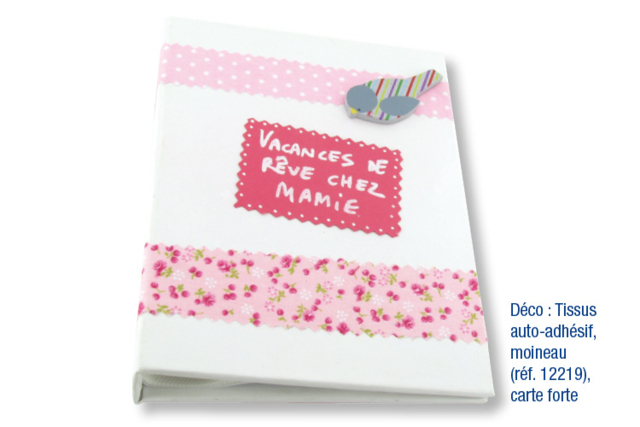 Decorative Photo Album - 16.5 x 12.5 cm - 10 - Albums and Notebooks - 10doigts.com - Albums et carnets à personnaliser - 10doigts.fr
