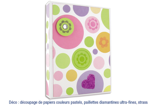 Decorative Photo Album - 16.5 x 12.5 cm - 13 - Albums and Notebooks - 10doigts.com - Albums et carnets à personnaliser - 10doigts.fr