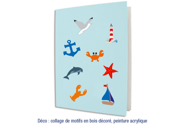 Decorative Photo Album - 16.5 x 12.5 cm - 20 - Albums and Notebooks - 10doigts.com - Albums et carnets à personnaliser - 10doigts.fr
