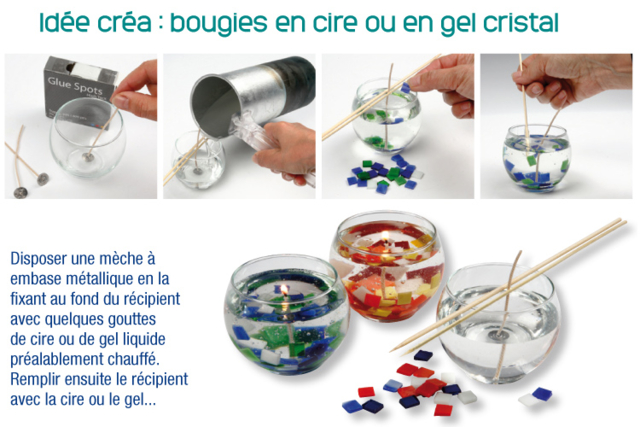 Transparent Candle Gel - 500 ml - 5 - Candle Waxes - 10doigts.com - Cires pour bougies - 10doigts.fr