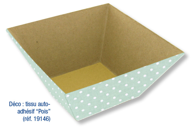Paper Maché Catch-All Basket - 6 - Kitchen Items - 10doigts.com - Objets pour la cuisine à personnaliser pour votre décoration - 10doigts.fr
