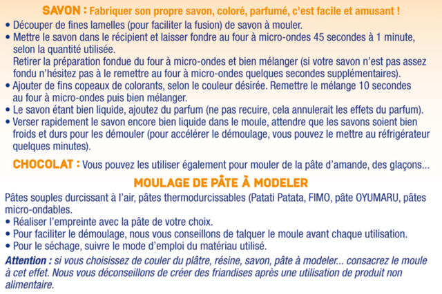 Moulds for 26 Fun Alphabet Letters - 4 - Molds for plaster, soap, concrete ... - 10doigts.com - Moules pour plâtre, savon, béton ... - 10doigts.fr