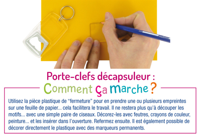 Bottle Opener Keychain - 4 - Keychains - 10doigts.com - Porte-clés - 10doigts.fr