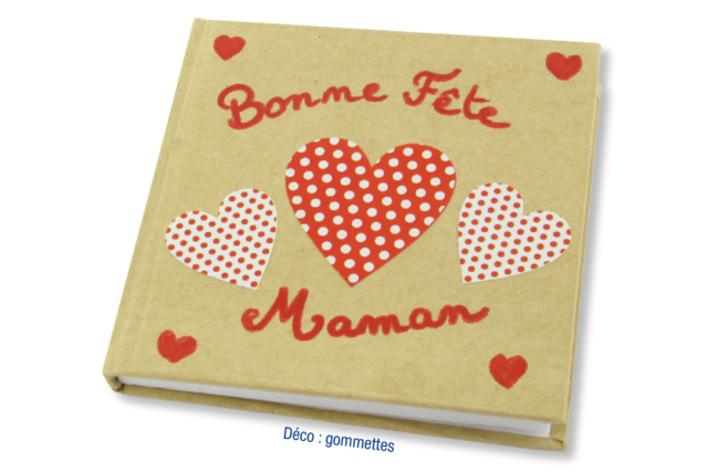 Lined Notebook, Kraft Cover - 3 - Albums and Notebooks - 10doigts.com - Albums et carnets à personnaliser - 10doigts.fr
